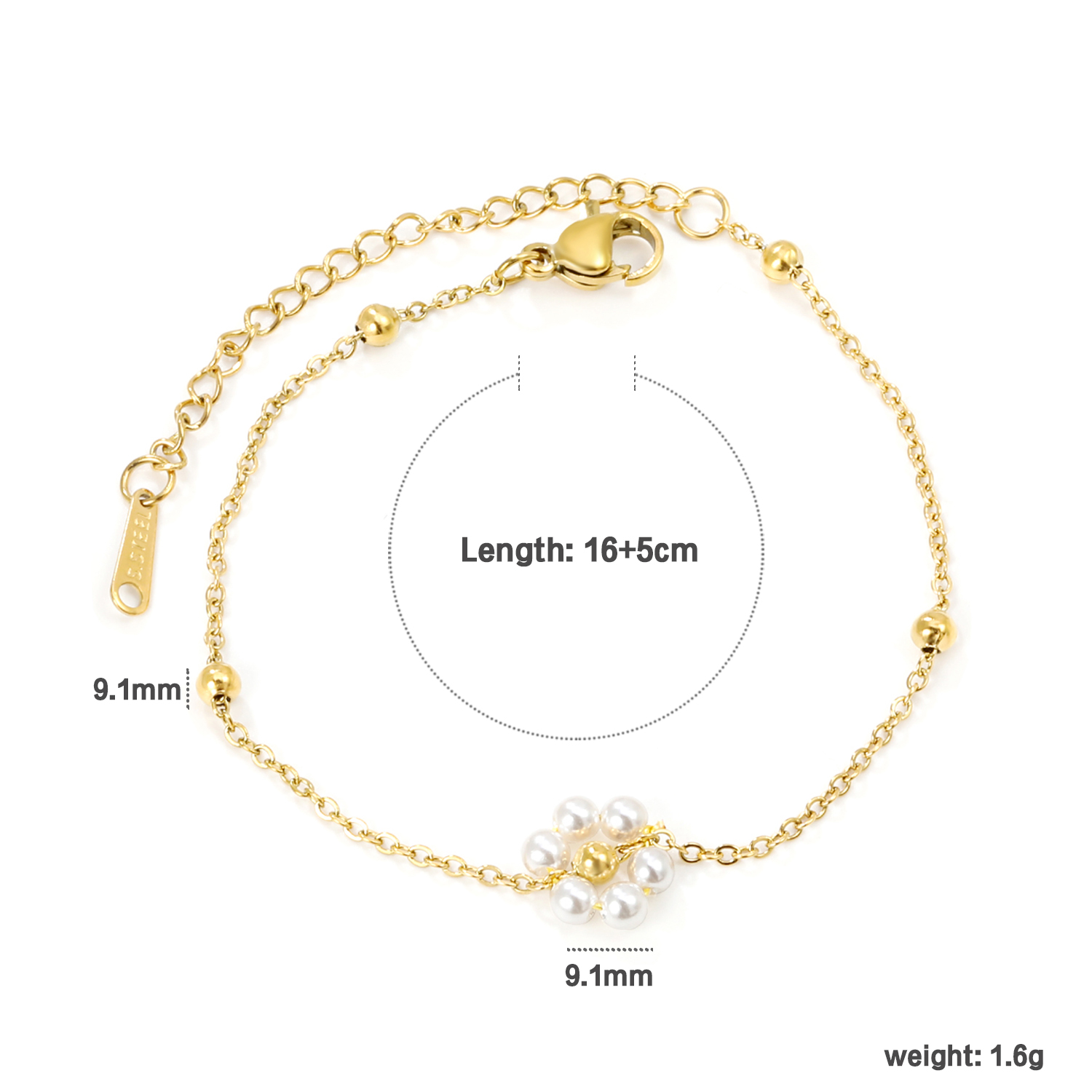 Gold-BR27280AG Bracelet