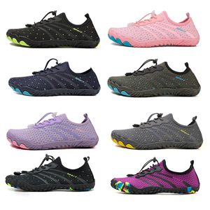 Chaussures d'eau pour hommes, tige en maille, semelle extérieure en caoutchouc antidérapante, plage, natation, surf, sport de plein air, chaussures d'été - Product Image 5