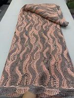 Dentelle africaine élégante NI.AI avec pierres brillantes, dentelle africaine pour femmes, mariage