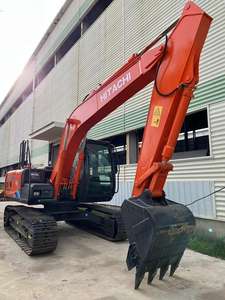 Excavadora Hitachi usada barata ZX120 excavadora sobre orugas de 12 toneladas ZX130 ZX70 ZX75 ZX60 motor Original y PLC Shanghai - Product Image 5