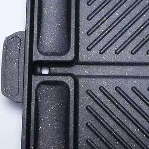 Nouvelle Tendance Plaque de Cuisson Automatique au <span class=keywords><strong>Gaz</strong></span> <span class=keywords><strong>Butane</strong></span>, Plaque de Barbecue en Aluminium Antiadhésive, <span class=keywords><strong>Friteuse</strong></span> Coréenne, Pot de Cuisson et Poêle à Frire pour Camping - Product Image 4