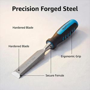 <strong>Professional</strong> 8-Piece Woodworking <strong>Chisel</strong> Set - Multi-Size <strong>Chisels</strong> with 1 Honing Guide &amp; Sharpening <strong>Stone</strong>, High Precision Tool - Product Image 2