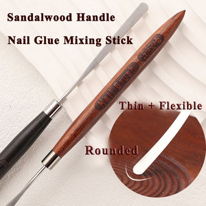 Bâtonnet mélangeur de colle pour poudre à ongles personnalisé sous marque privée, outil de préhension DIY pour salon, fournitures de manucure et nail art pour professionnels - Product Image 2