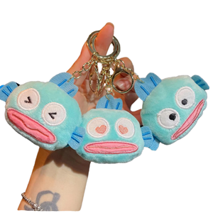 Porte-clés mousqueton en <span class=keywords><strong>peluche</strong></span> créatif 3D, motif elfe de dessin animé et camionnette de transport d'animaux anime, imprimé en typographie, vente en gros - Product Image 1