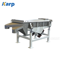 Crible vibrant linéaire haute efficacité pour le tamisage du sable de quartz, machine de séparation vibrante pour le traitement des minerais et la production de poudre de pierre
