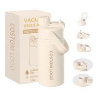 Bouteille isotherme sous vide 12oz, Fournisseur longue durée, Gobelet, Boîte et logo personnalisables pour Magasin de proximité, Enfants, École, Randonnée, Camping