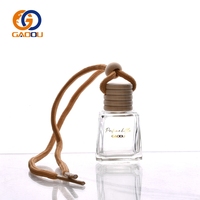 Bouteilles de diffuseur de parfum pour voiture, flacons vides pour huiles essentielles, bouteilles en verre transparent avec bouchon en liège