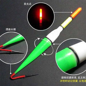 Electronic Luminous <b>Float</b> <b>Plastic</b> Vertical Buoy T Profile Lightweight Fishing Tackle River Use - Product Image 5