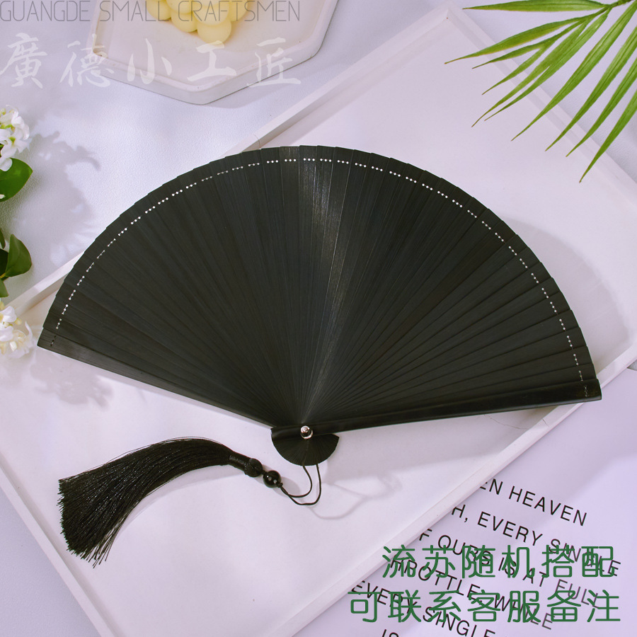 All bamboo black 21cm [send tassel]]