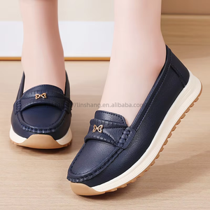 New Summer <b>Shoes</b> Fashionable Thick-Soled <b>Height</b>-<b>Increasing</b> Mom <b>Shoes</b> Versatile Non-Slip Slip-on Casual Women - Product Image 3