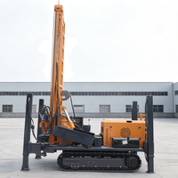 Foreuse automatique pour puits d'eau, machine de forage de 350 m de profondeur, machine de forage de puits artésien pour roche dure de montagne, avec service après-vente