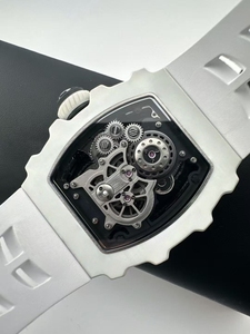 Montre tourbillon en acier inoxydable de haute qualité, tendance et élégante, avec un boîtier transparent, mouvement mécanique étanche. - Product Image 5