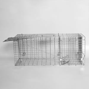 Piège en <span class=keywords><strong>cage</strong></span> pour rongeurs vivants en métal de 32 "sans cruauté pour lapins écureuils Solution de lutte antiparasitaire pour animaux à libération facile pour le logo OEM de jardin - Product Image 2