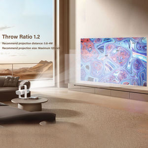 Proyector inteligente <span class=keywords><strong>Netflix</strong></span> 4K con licencia oficial con WiFi y Bluetooth con Dolby Auto Focus Proyector de película portátil - Product Image 3