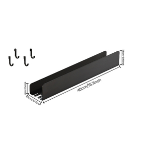 Étagère de Douche Murale Multifonctionnelle en Acier Inoxydable Auto-Adhésive pour Salle de Bain – Organisateur de Rangement - Product Image 5