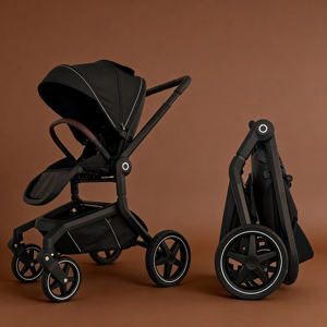 รถเข็นเด็ก Land Leopard KingKong คุณภาพดีที่สุด น้ำหนั<span class=keywords><strong>ก</strong></span>เบา ผลิตจา<span class=keywords><strong>ก</strong></span>อลูมิเนียมอัลลอยด์ 3-in-1 แบบสองทิศทาง ปรับเปลี่ยนทิศทางได้ด้วย<span class=keywords><strong>มือ</strong></span>เดียว สำหรับเด็กอายุ 3 ปี - Product Image 1