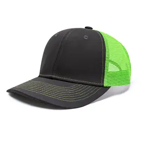 新ファッションカスタムロゴ3D刺繍黒革メッシュトラック運転手帽子キャップサプライヤー春夏アウトドアスポーツ野球帽