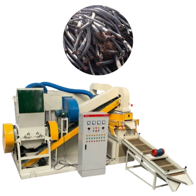 Middle Scale Copper Wire Recycling Line for Network Cable and Computer Wire Recycling