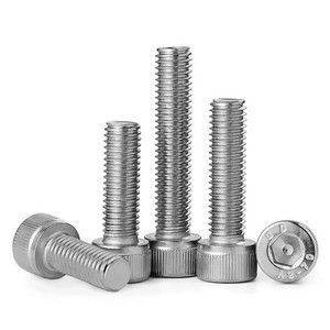 Tornillos de Cabeza Hexagonal Extendida de Acero Inoxidable 304/201 de Fábrica Bibo Yaente, Tornillos Allen M6-M20 con Rosca Interna Hexagonal - Product Image 2