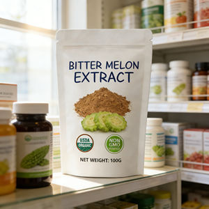 Extrait <span class=keywords><strong>de</strong></span> <span class=keywords><strong>melon</strong></span> amer en poudre, pur et naturel, fournisseur d'extrait <span class=keywords><strong>de</strong></span> <span class=keywords><strong>melon</strong></span> amer, OEM - Product Image 3