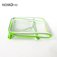 Accesorios para reptiles NOMOY PET, nueva bolsa de mariposa de jaula de insectos de plástico portátil transparente, verde, alta, 2017