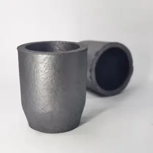 KERUI Made Of High Purity Graphite Material Large Graphite Crucible With Good Thermal Conductivity High Temperature Resistance