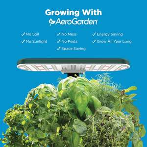 Sistema de Hidroponía Casero, Moderno Sistema de Jardín Hidropónico Interior con Luz LED de Cultivo, Plástico Digital, Capacidad para 6 Plantas Verdes para <span class=keywords><strong>AeroGarden</strong></span> - Product Image 4