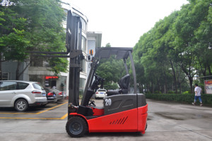 Carrello Elevatore Elettrico a 3 Ruote Serie <span class=keywords><strong>TKC</strong></span> da 2 Tonnellate per Corridoi Stretti, Sterzo Flessibile, Sollevamento 3m, Salvaspazio - Product Image 5