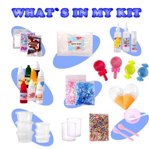 Kit de Slime con Temática de Postres de Chocolate, Donuts y Helado para Niños, para Hacer Slime de Nube de Mantequilla y Espuma - Product Image 6