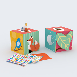 Giocattoli Montessori filatura panno magico deposito giardino educativo giocattolo in legno tessuto bambino apprendimento scatola di fazzoletti colorati per - Product Image 3