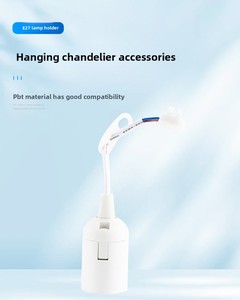 Douille de lampe à <span class=keywords><strong>baïonnette</strong></span> <span class=keywords><strong>E27</strong></span> en plastique, norme européenne, avec bornes de câblage, 250V/4A, <span class=keywords><strong>adaptateur</strong></span> de base de lampe XL-701A - Product Image 6