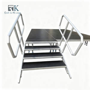 Système d'équipement de scène à prix abordable, scène portable, plateforme de scène modulaire pour mariages, concerts et événements - Product Image 1