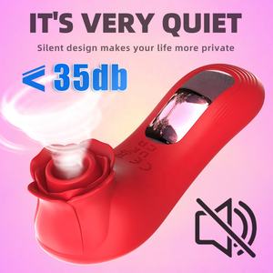 Vagina-Sauger Rosen-<span class=keywords><strong>Vibrator</strong></span> Nippel-Sauger Orale Klitoris-Vagina-Stimulation Leistungsstarker Weiblicher Masturbator Sexspielzeug Erotik-Artikel - Product Image 6