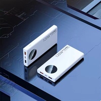 Chargeur mobile universel 120W charge rapide Mini PowerBank personnalisé Portable10000mah pour téléphone