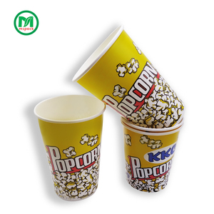 Seau à <span class=keywords><strong>pop</strong></span>-<span class=keywords><strong>corn</strong></span> de 85oz 130oz 150oz imprimé personnalisé avec couvercle en papier - Product Image 4