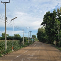 Lampadaire Solaire LED Intégré à Haute Luminosité avec Contrôle MPPT pour Extérieur, Route, Jardin et Communautés Rurales – Fournisseur Direct Usine