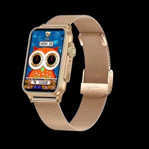 Drioshipping Smartwatch Moda Fitness Android IOS Sistema operativo Square Montre Reloj para Hombres Mujeres IP67 BT Llamada - Product Image 4