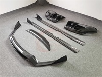Kit carrosserie pour Ferrari F12 Berlinetta, style DMC, fibre de carbone, lèvre avant, diffuseur arrière, jupes latérales, aileron arrière