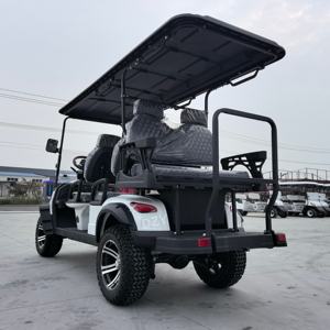 Voiture de golf électrique tout-terrain 6 places 7,<span class=keywords><strong>5</strong></span> kW avec panneaux solaires et batterie au lithium 48/60/72V, génération d'énergie par panneaux solaires - Product Image 4