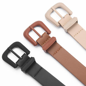 Cinturón de Cuero PU para Mujer, 105 cm, Hebilla de Aleación, Negro, Camel, Beige, Caqui, Casual, Primavera 2026, 3.0 cm, para Jeans y Trajes - Product Image 4