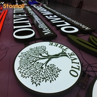 Affichage LED personnalisé en acrylique, panneau LED portable pour extérieur, enseigne LED en acier, enseignes LED pour magasins et entreprises