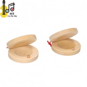 Factory Direct Sonaglio a Percussione adatto a musica didattica precoce adulti e bambini all'ingrosso in vendita nacchere - Product Image 1