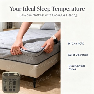 Couverture de matelas à circulation d'eau et température contrôlée, <span class=keywords><strong>surmatelas</strong></span> intelligent à double chauffage et refroidissement pour l'été et l'<span class=keywords><strong>hiver</strong></span> - Product Image 4