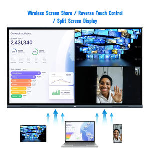 Tableau blanc interactif IFPD Android <span class=keywords><strong>14</strong></span> en gros, écran LCD 4K HD, tableau intelligent pour l'école, écran tactile TV avec télécommande - Product Image 5