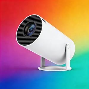 Proyector con CPU RK3326, Android 11, 8 GB de Almacenamiento, Pantalla LCD de 2.69 Pulgadas, <span class=keywords><strong>Distancia</strong></span> de Proyección de 1.2-4 m, Proyector Inteligente de 720P para Cine en Casa - Product Image 1