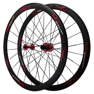 700C Rennrad räder 40m Aluminium legierung Felge C/V Bremse HG <span class=keywords><strong>11</strong></span>-Gang-Räder für Rennräder - Product Image 4