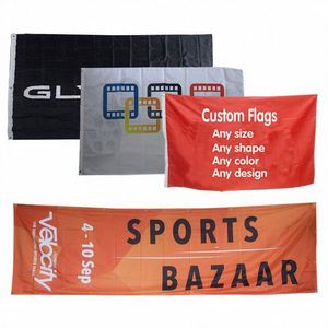 Imprima su propio diseño de logotipo, palabras o bandera. Fábrica de banderas personalizadas para motocicletas Harley Davidson. Bandera personalizada. - Product Image 1
