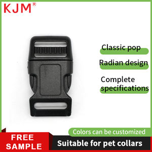 Accesorios para Mascotas Hebilla de Plástico Personalizada y Colorida de Alta Resistencia con Curva para Arnés y Collar de Perro con Liberación Lateral - Product Image 2