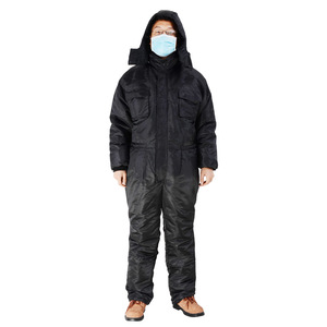 Combinaison d'hiver pour entrepôts frigorifiques et chaînes du froid, épaisse, imperméable, coupe-vent et résistante à l'usure, en stock. - Product Image 1
