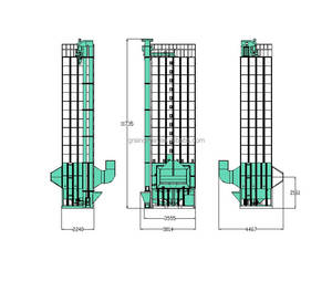 Trang trại Hạt máy sấy dọc SINH KHỐI Burner DIESEL khô Paddy Ngô máy sấy - Product Image 5